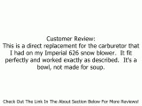 Carburetor Bowl TECUMSEH/631867 Review