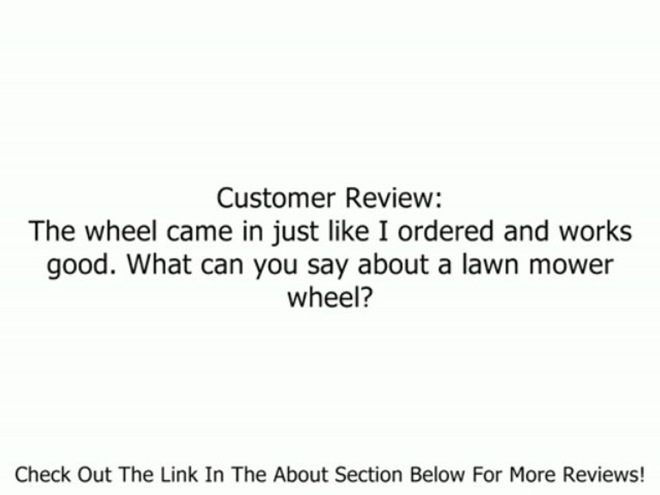 Murray 672440MA Wheel 9 x 2.00 for Lawn Mowers Review