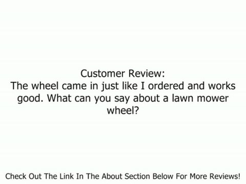 Murray 672440MA Wheel 9 x 2.00 for Lawn Mowers Review