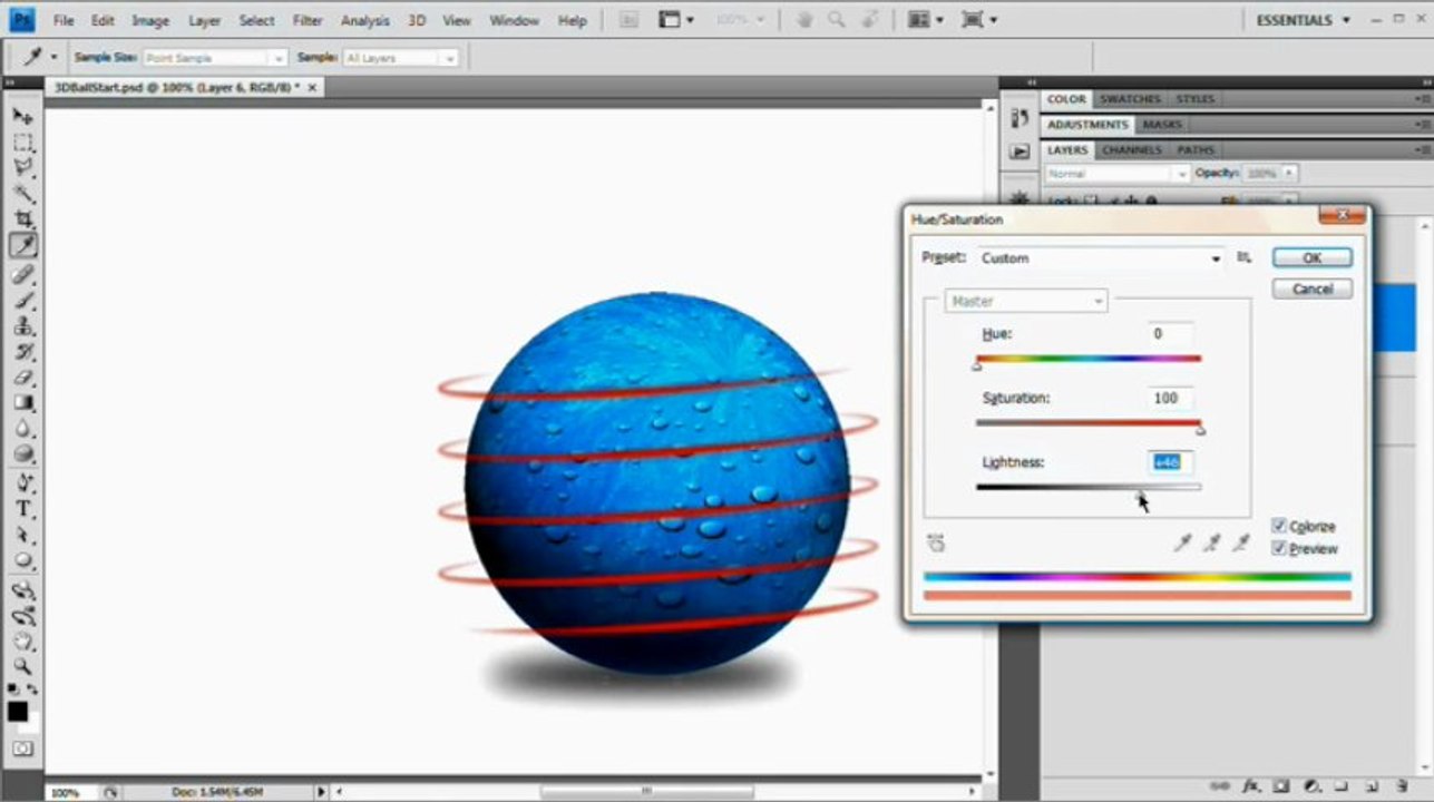 Adobe CS TUT VID-02 3DLightZipsYT