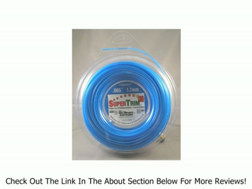 SuperTrim2 1-Pound Spool of .065-Inch-by-605-Foot Home-Owner Grade Square Grass Trimmer Line, Blue Review