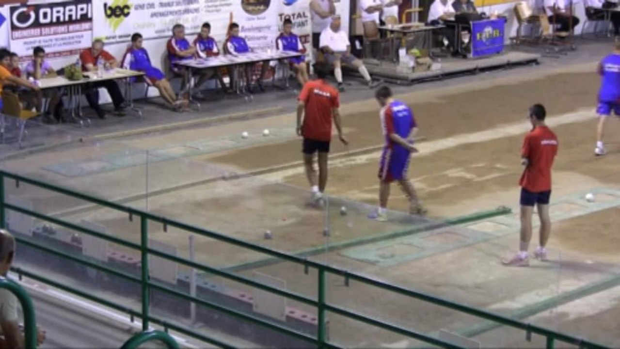 Finale double U18 et fin U14 en HD, Tournoi International Jeannot Védrine, Sport-Boules, Saint-Vulbas 2013