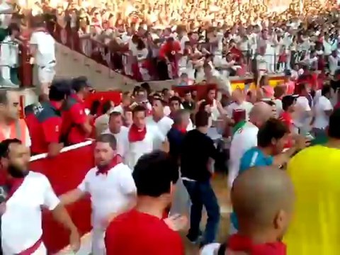 The festival of San Fermin in the city of Pamplona July 2013 san fermin spain vedat şafak yamı