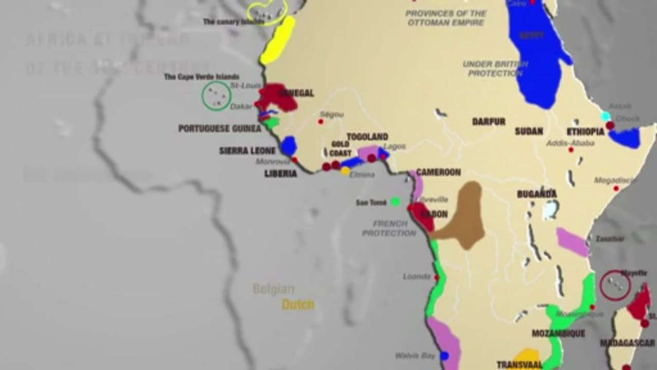 Animation de CARTE _pénétration européenne dans la baie de l'Afrique de l'Ouest_VA