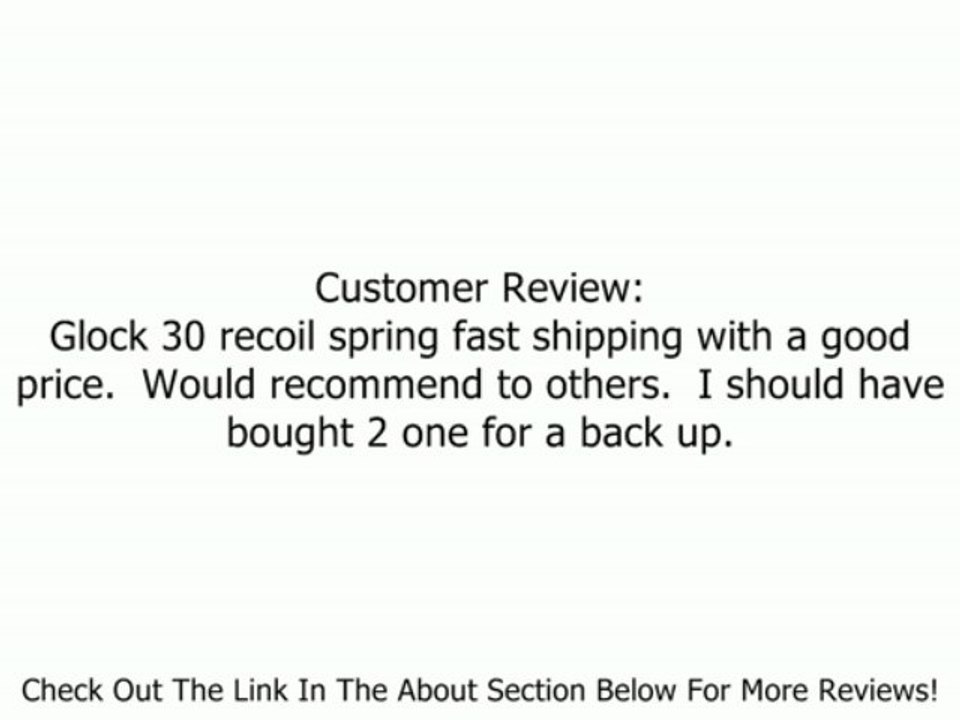 Glock Factory OEM Part Recoil Spring Assembly G29 G30 G36 SF SP08063 Review
