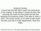Stens 265-363 Belt Replaces Snapper 7012353 1-2353 Lesco 050464 25-3/4-Inch by 3/8-Inch Review