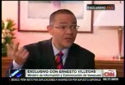 (Vídeo) Entrevista a Ernesto Villegas por Ismael Cala CNN (5/6)