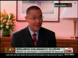 (Vídeo) Entrevista a Ernesto Villegas por Ismael Cala CNN (6/6)