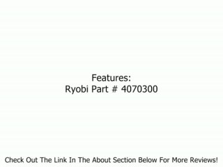 Ridgid/Ryobi Replacement Part 4070300 4070300(RAC)DUST BAG BT3000 Review