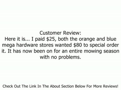 Replacement Belt For Troy Bilt # 1764007 / 1755537 / 1743875 Review