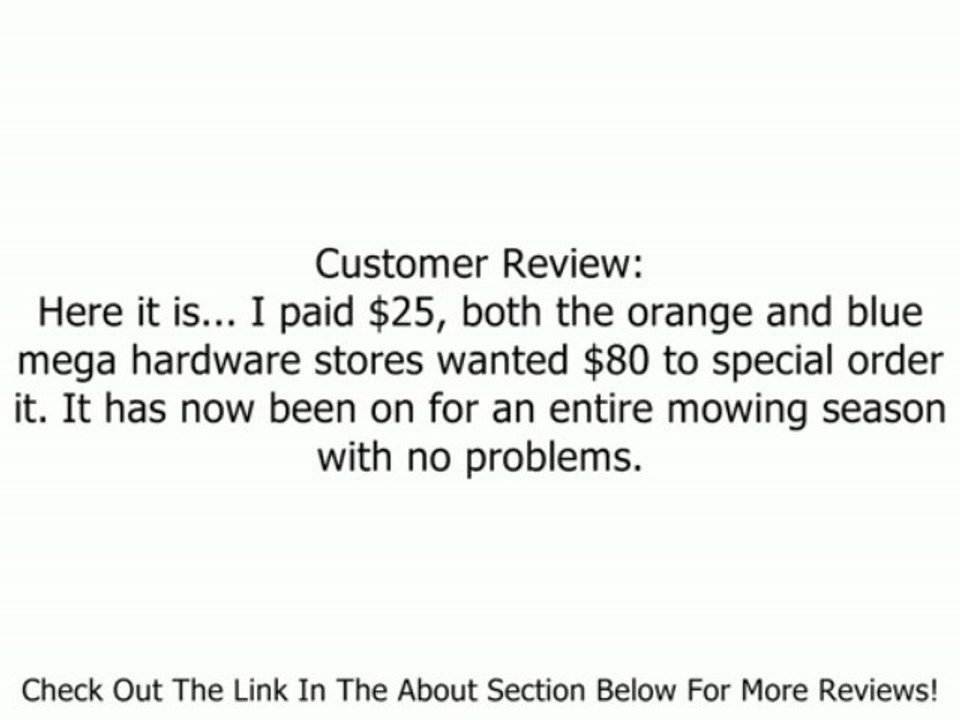 Replacement Belt For Troy Bilt # 1764007 / 1755537 / 1743875 Review