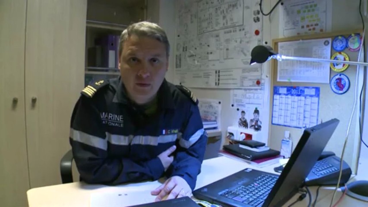 Le CC VINEL, expert sytème de combat, de la Frégate de défense anti-aérienne  Forbin