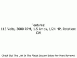 Fasco A189 1/24 HP 115 Volt 3000 RPM Goodman Furnace Draft Inducer Blower Review