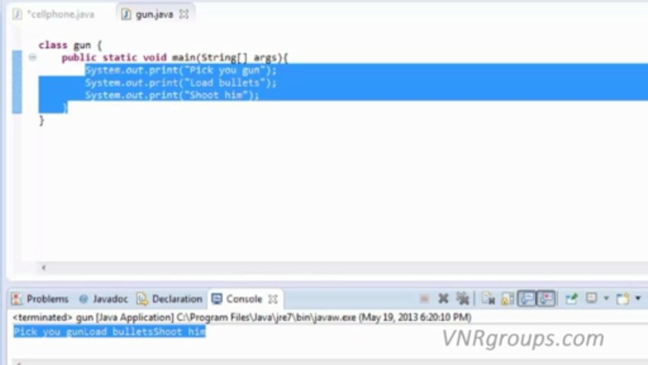 Java Tutorial For Beginners - 2 - Understanding Simple Java Program