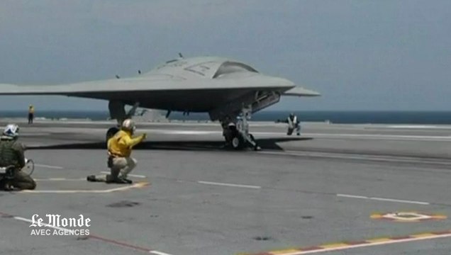 Un drone américain atterrit sur un porte-avions pour la première fois dans l'histoire