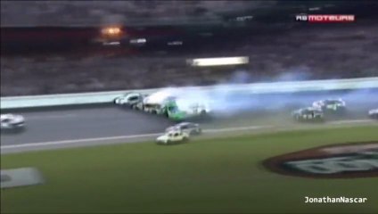 Finish/Crash Coke Zera 400 2013 NASCAR Sprint Cup