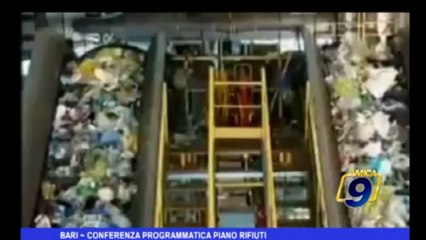 Bari | Conferenza programmatica piano rifiuti