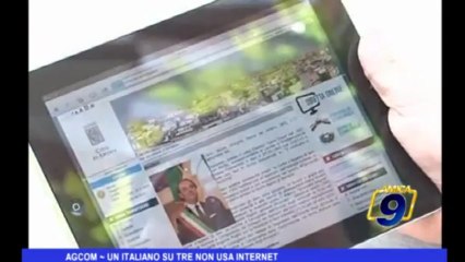 AGCOM | Un italiano su tre non usa internet