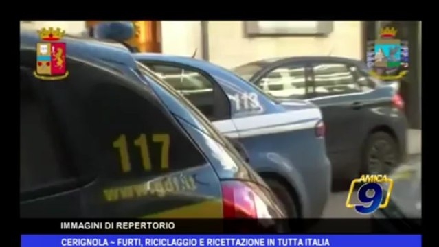 Cerignola | Furti, riciclaggio e ricettazione in tutta Italia