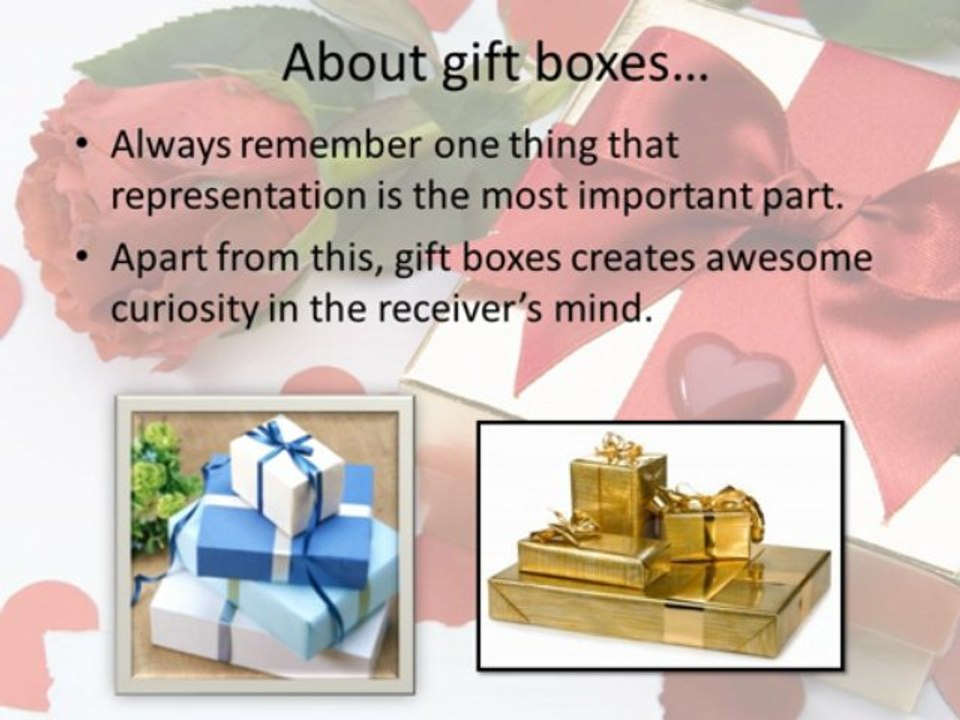 Beautify cardboard gift boxes for eye-catching look
