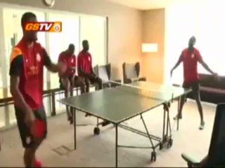 FUTBOL - Didier Drogba ile Masa Tenisi