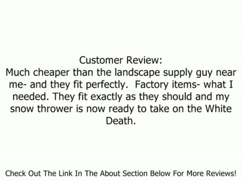 Oregon 73-001 Snow Thrower 6-Piece Paddle Set Replace Snapper 6-0631 Review