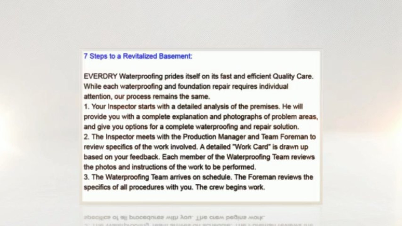 EverDry Waterproofing