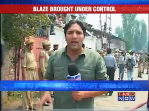 Fire in J&K Govt building brought under control