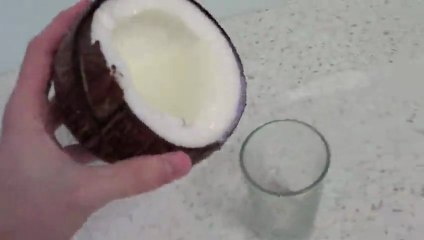 How to open a Coconut! Fun...