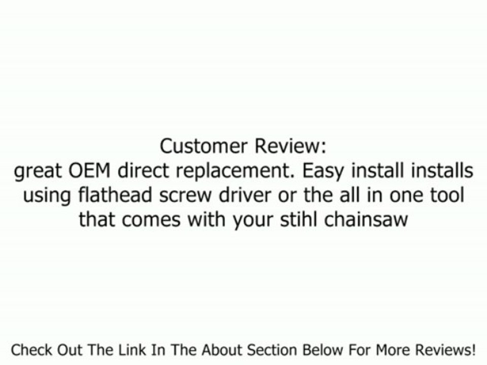 Oregon 30-337 Air Filter Review