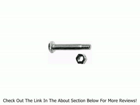 10 Pack, Shear Pins and Nuts, Replaces Ariens 510016, 51001600, 532005, 53200500. Review