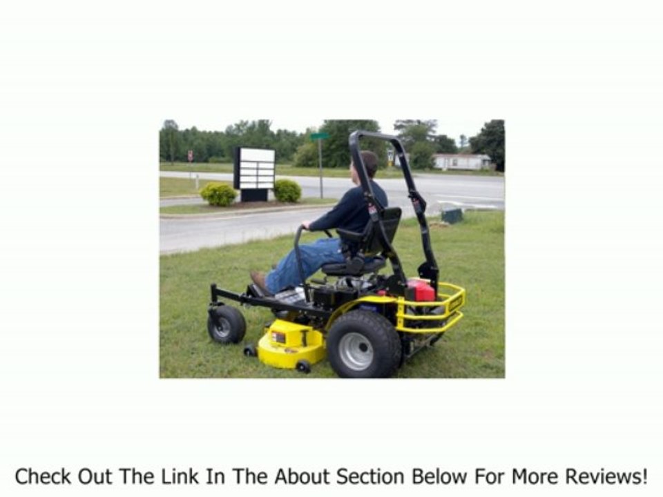 Stanley 62ZS 31 HP Commercial-Duty Kawasaki V-Twin FX850V Zero Turn Riding Lawn Mower with Roll bar, 62-Inch Review