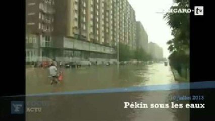 Chine : les pires inondations depuis 50 ans