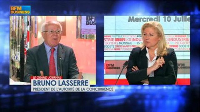 Bruno Lasserre, président de l’Autorité de la Concurrence dans Le Grand Journal - 10 juillet 2/4
