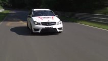 Podolski et Rosberg s'amusent en Mercedes AMG C63 sur le Nürburgring