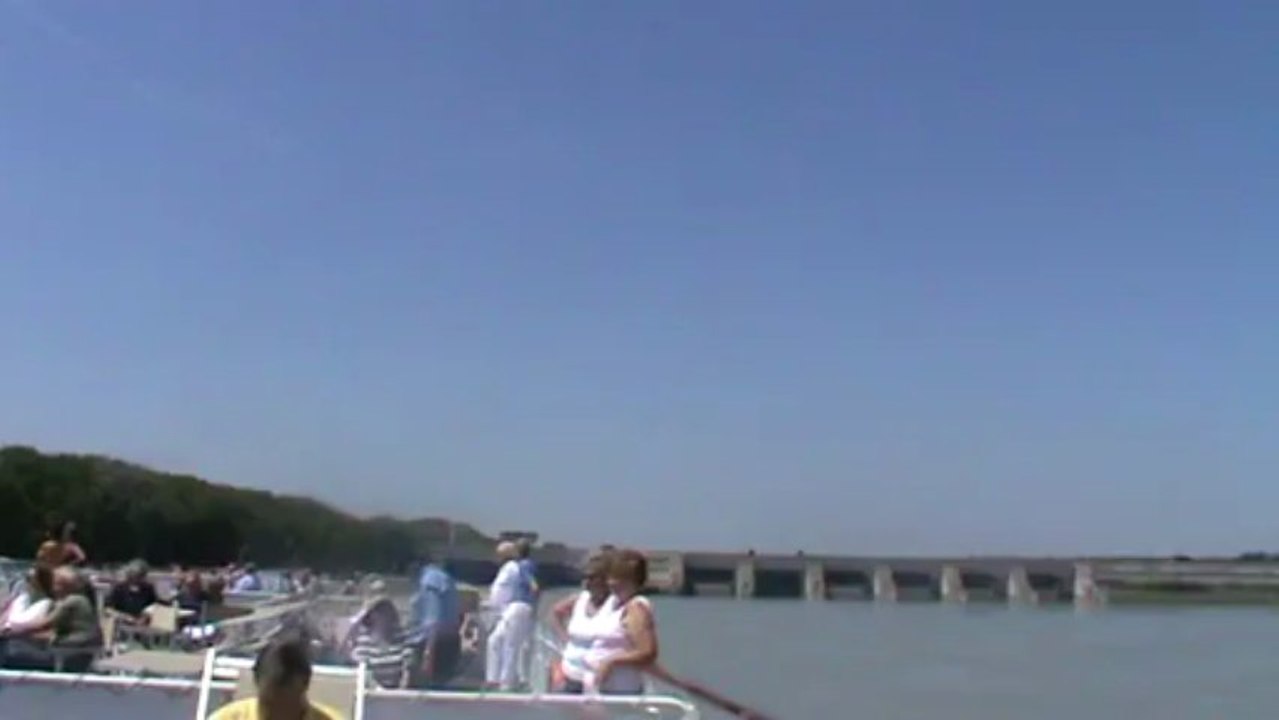 Burg von der Donau aus