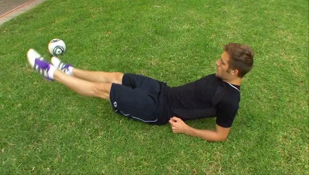 Abdominals 1 - soccer - football player workout