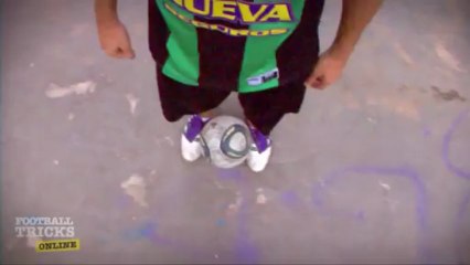 Maradona levantar balón - truco de futbol