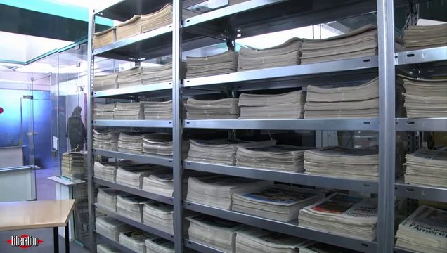 10 000ème numéro de Libération : 10 000 numéros, 1 tonne et 80 km de papier