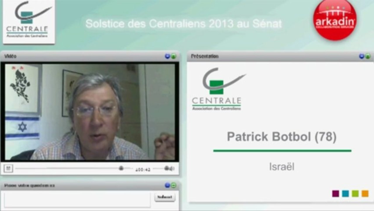 Patrick Botbol (Israël) : Le Technion, l'université à la pointe de l’innovation