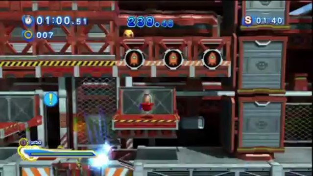 Sonic Generations - Planet Wisp Acte 2 - Défi 5 : Fusée Orange - Lancement !