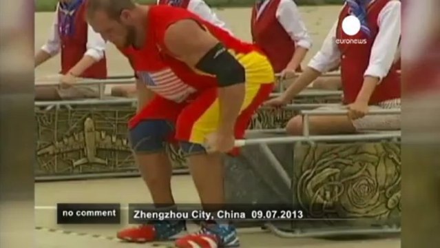 L'homme le plus fort du monde... - no comment