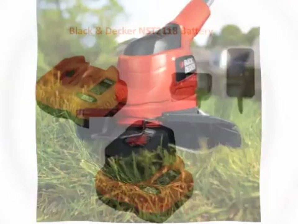Black & Decker NST2118 Cordless String Trimmer