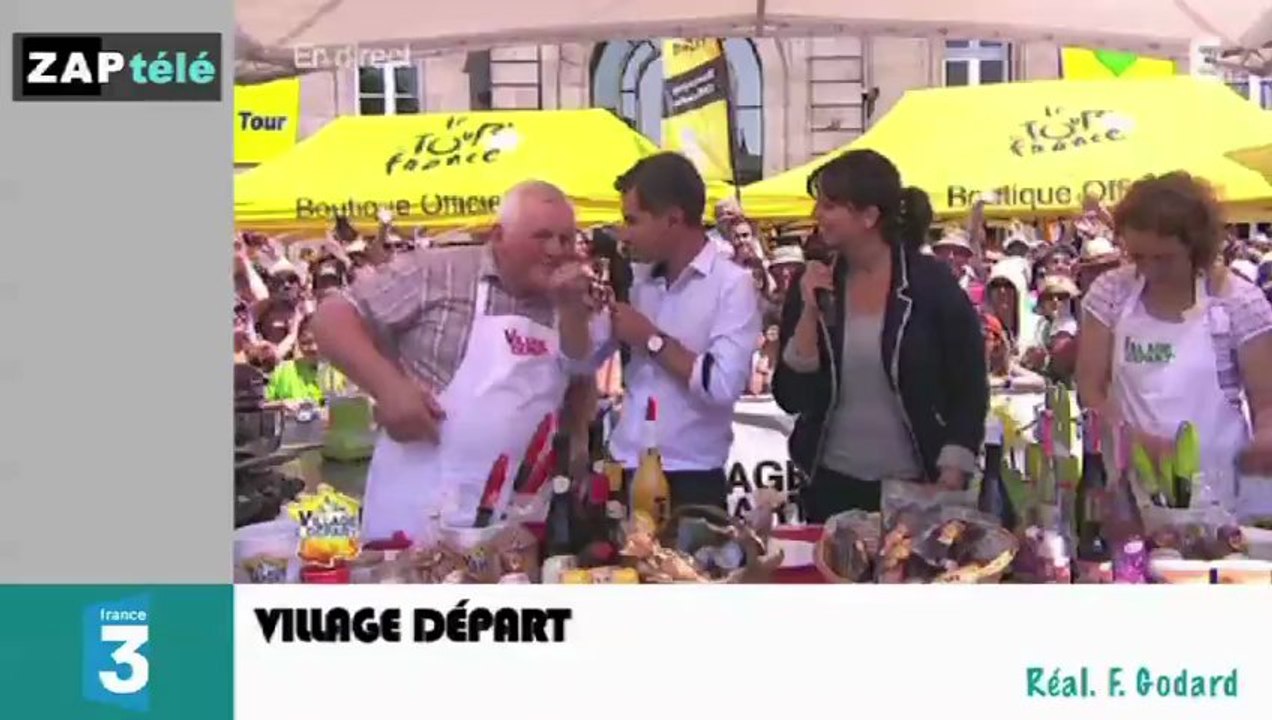 Zapping télé du 11 juillet 2013 - Thierry ne peut pas faire crac-crac quand il veut !