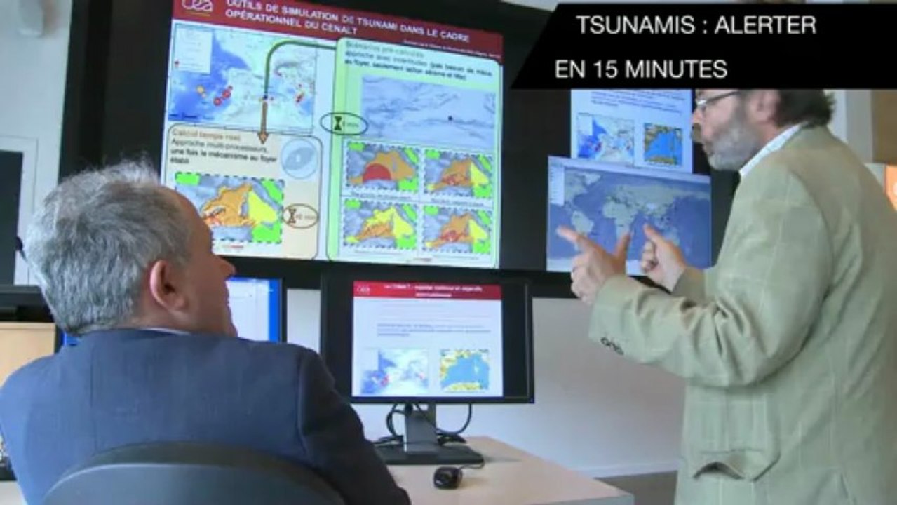 L'alerte aux tsunamis