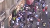 (Egypt) ISLAMIST Morsi supporters THROWING opponents to their DEATHS