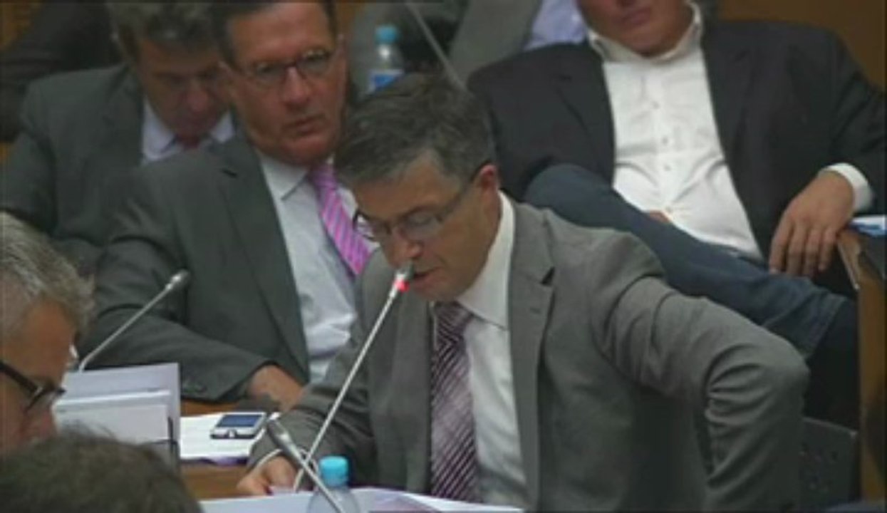 10 juillet 2013, Bertrand Pancher en commission de développement durable auditionne Monsieur Xavier Beulin, Président de la FNSEA