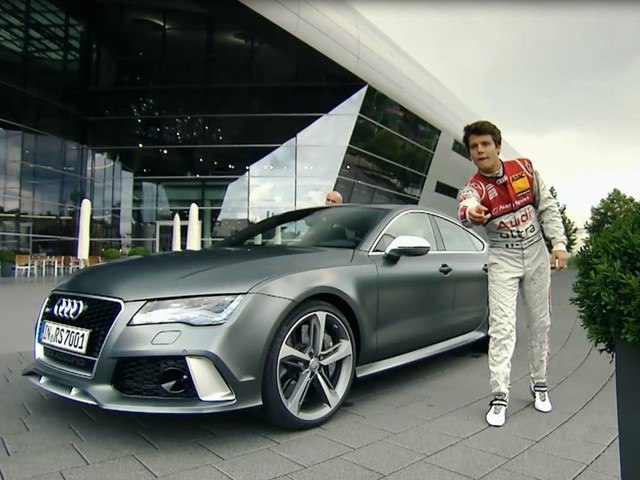 Petit tour en Audi RS7 Sportback avec Adrien...