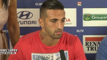 Les premiers mots de Miguel Lopes