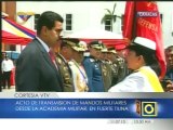 Presidente Maduro asiste a los actos de transmisión de mandos militares